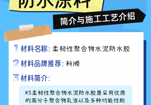 恒久分享-聚合物水泥基防水涂料材料介紹